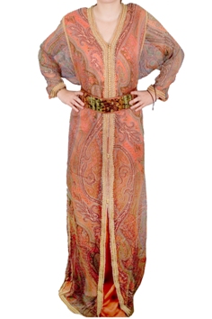 Caftan orange